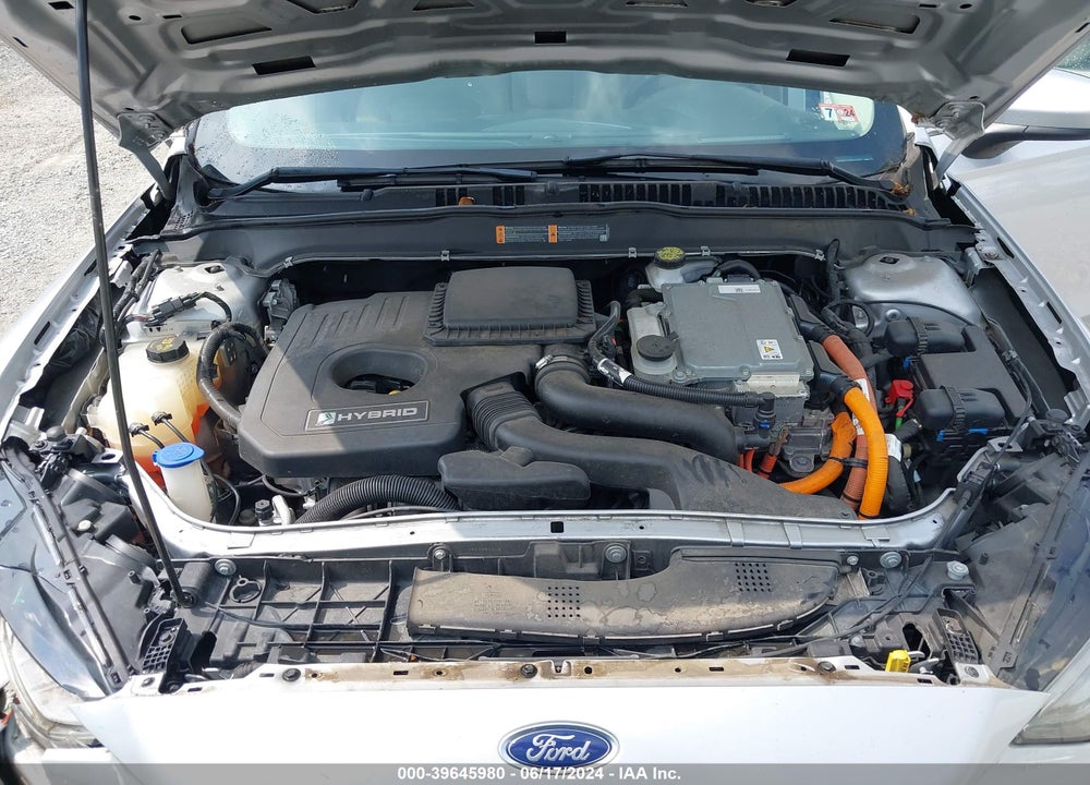 2019 FORD FUSION HYBRID SE VIN: 3FA6P0LUXKR263397