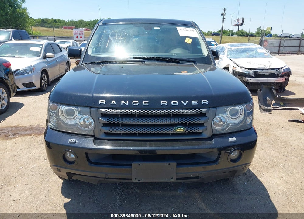 2008 LAND ROVER RANGE ROVER SPORT HSE VIN: SALSK25468A172770