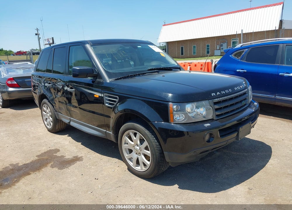 2008 LAND ROVER RANGE ROVER SPORT HSE VIN: SALSK25468A172770