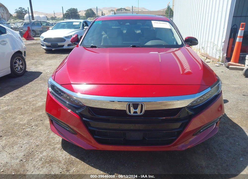 2018 HONDA ACCORD TOURING VIN: 1HGCV1F9XJA050122