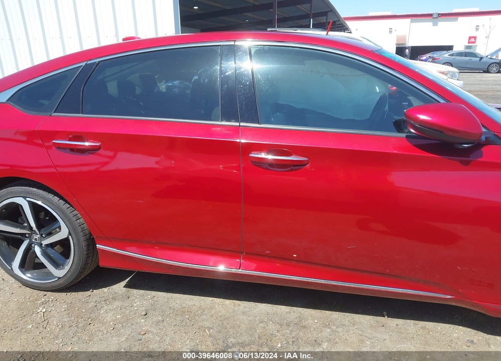 2018 HONDA ACCORD TOURING VIN: 1HGCV1F9XJA050122