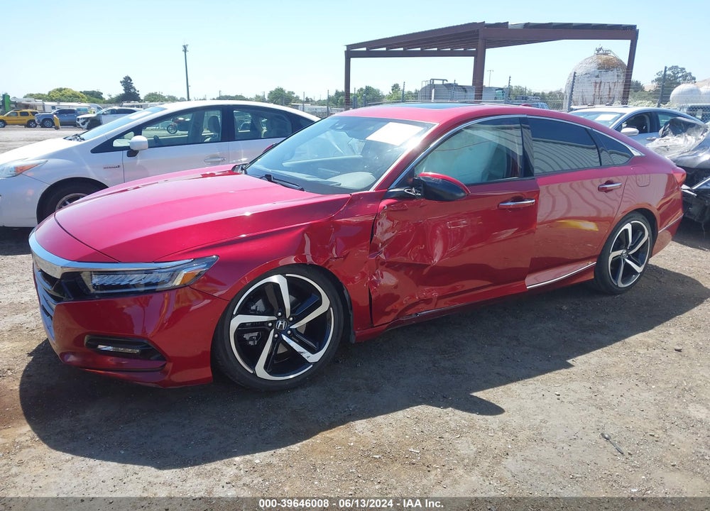 2018 HONDA ACCORD TOURING VIN: 1HGCV1F9XJA050122