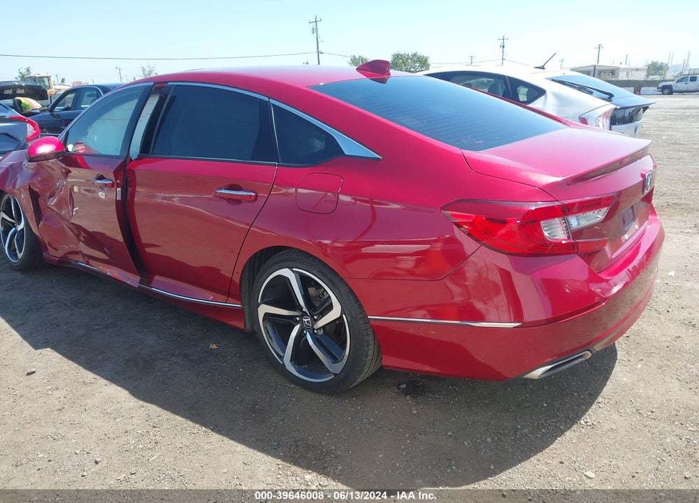 2018 HONDA ACCORD TOURING VIN: 1HGCV1F9XJA050122