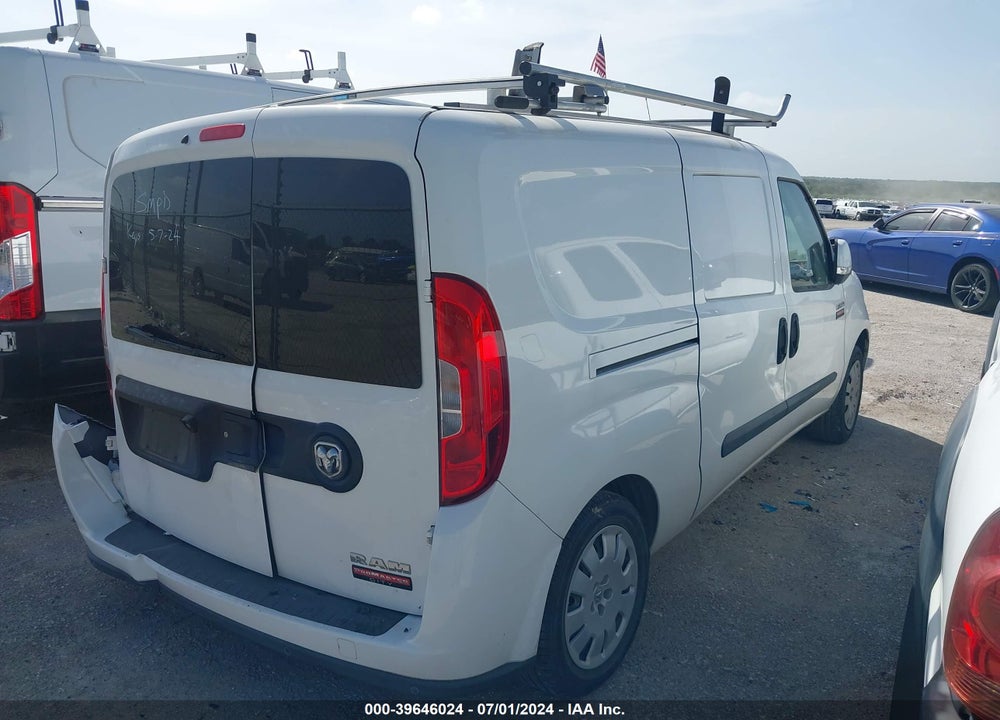 2017 RAM PROMASTER CITY TRADESMAN SLT VIN: ZFBERFBB4H6D89513