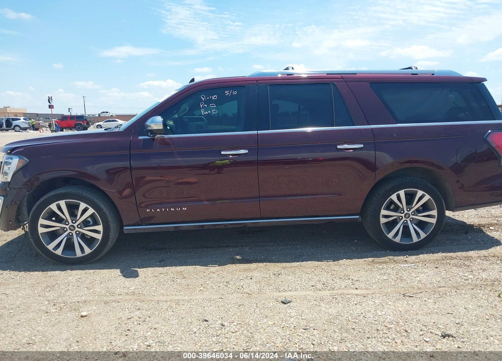 2020 FORD EXPEDITION PLATINUM MAX VIN: 1FMJK1MT2LEA25526