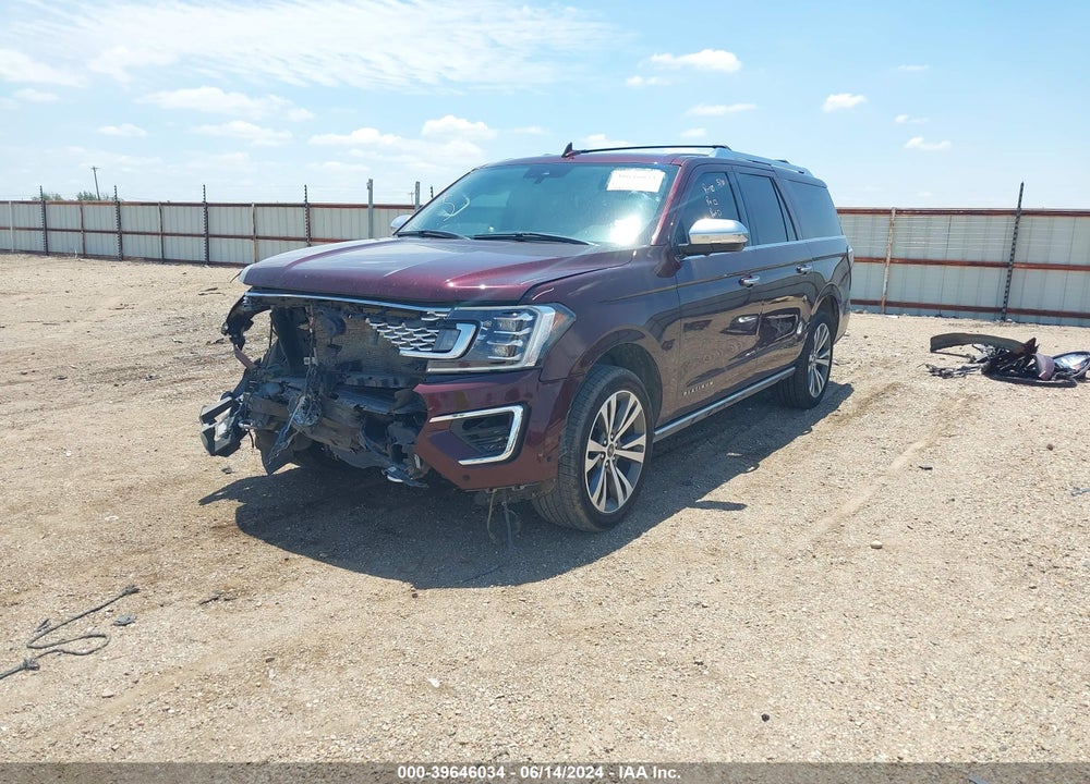 2020 FORD EXPEDITION PLATINUM MAX VIN: 1FMJK1MT2LEA25526