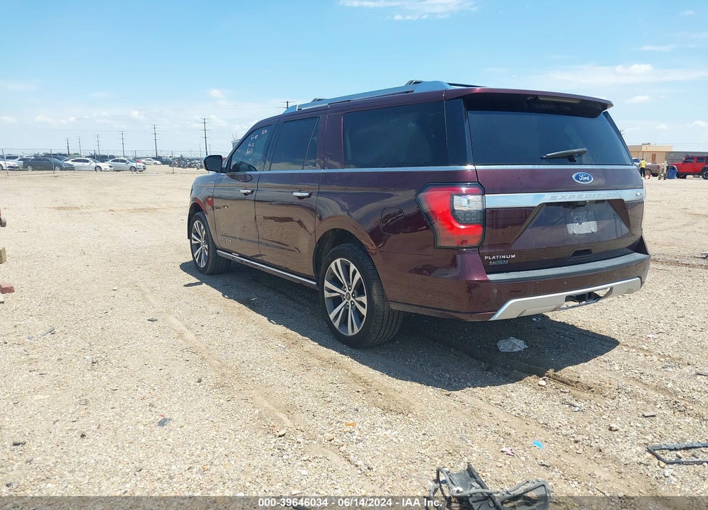 2020 FORD EXPEDITION PLATINUM MAX VIN: 1FMJK1MT2LEA25526