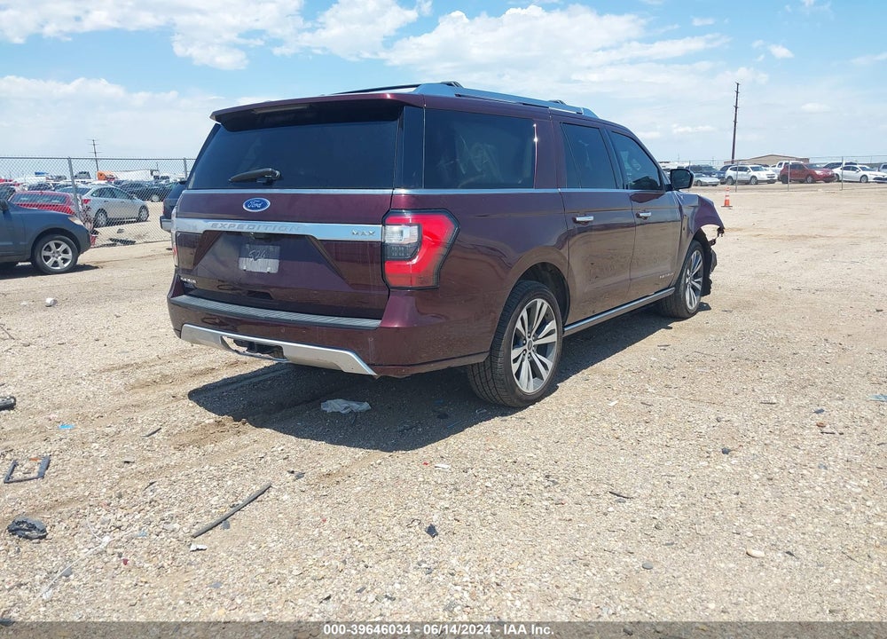 2020 FORD EXPEDITION PLATINUM MAX VIN: 1FMJK1MT2LEA25526