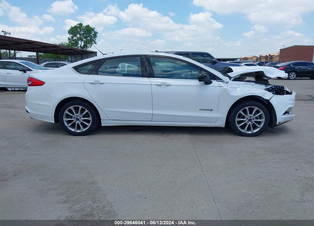 2017 FORD FUSION HYBRID SE VIN: 3FA6P0LU8HR266162