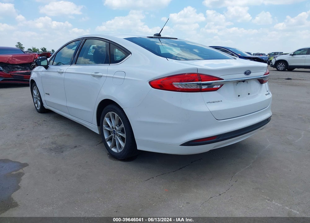 2017 FORD FUSION HYBRID SE VIN: 3FA6P0LU8HR266162