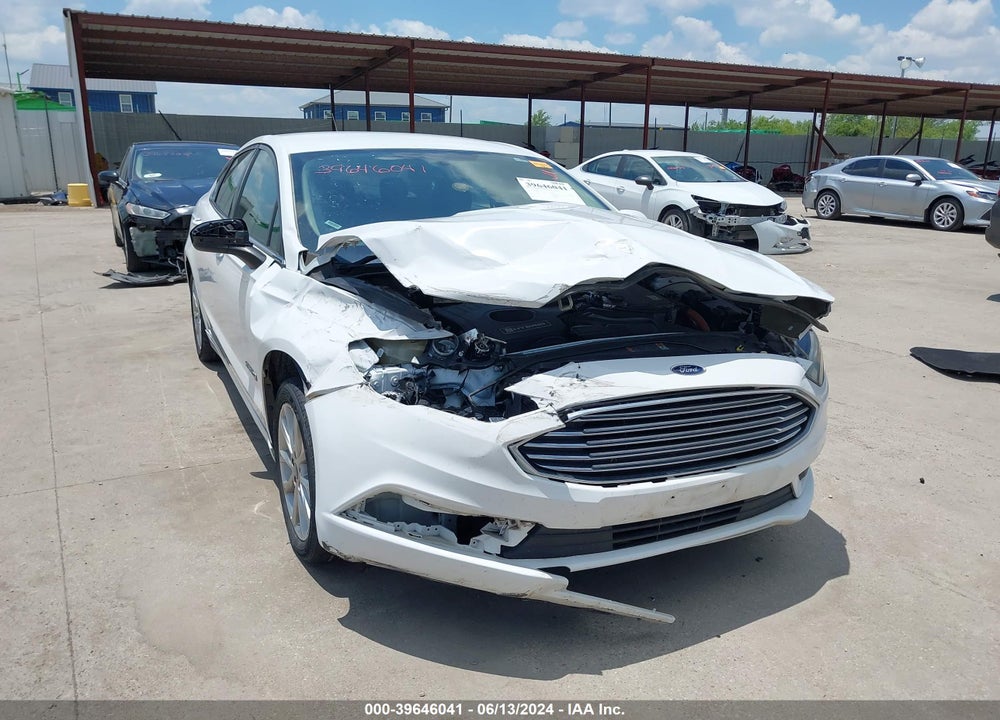 2017 FORD FUSION HYBRID SE VIN: 3FA6P0LU8HR266162