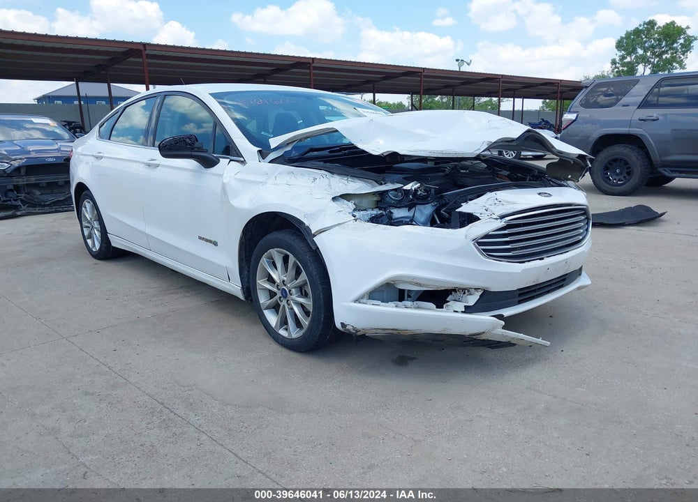 2017 FORD FUSION HYBRID SE VIN: 3FA6P0LU8HR266162