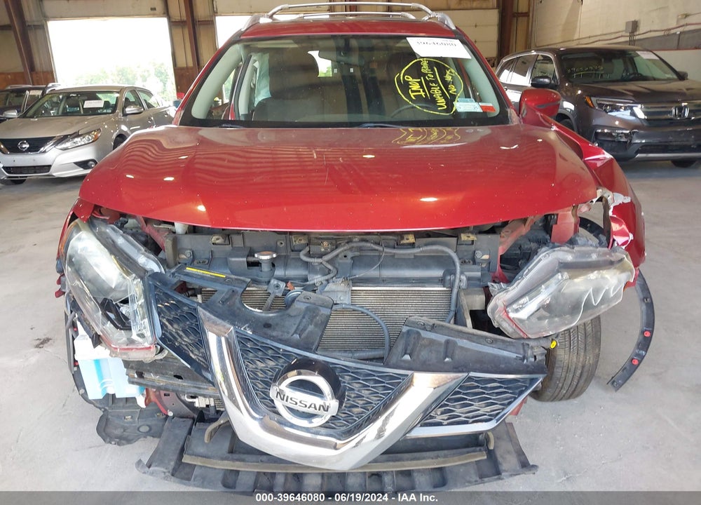 2016 NISSAN ROGUE SV VIN: 5N1AT2MV1GC758219