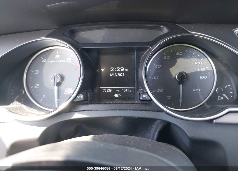 2014 AUDI S5 3.0T PREMIUM PLUS VIN: WAUVGAFR4EA003253