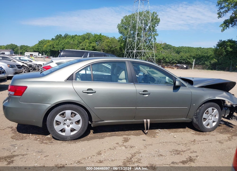 2007 HYUNDAI SONATA GLS VIN: 5NPET46C47H226674
