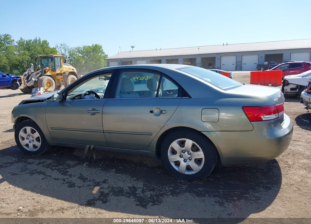 2007 HYUNDAI SONATA GLS VIN: 5NPET46C47H226674