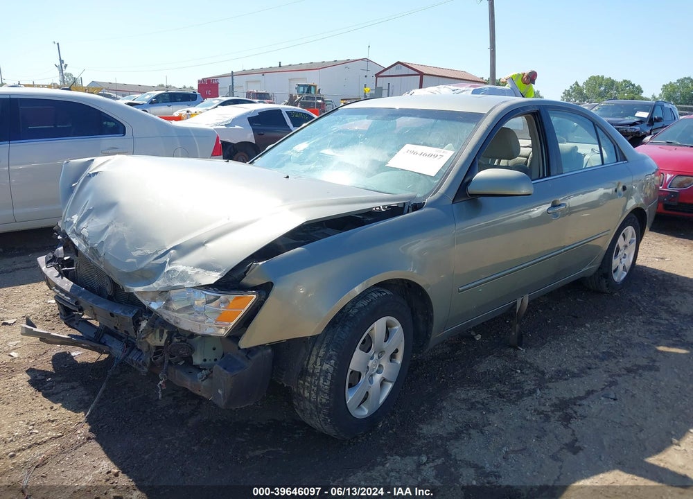 2007 HYUNDAI SONATA GLS VIN: 5NPET46C47H226674