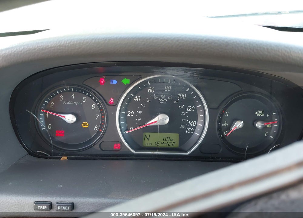 2007 HYUNDAI SONATA GLS VIN: 5NPET46C47H226674