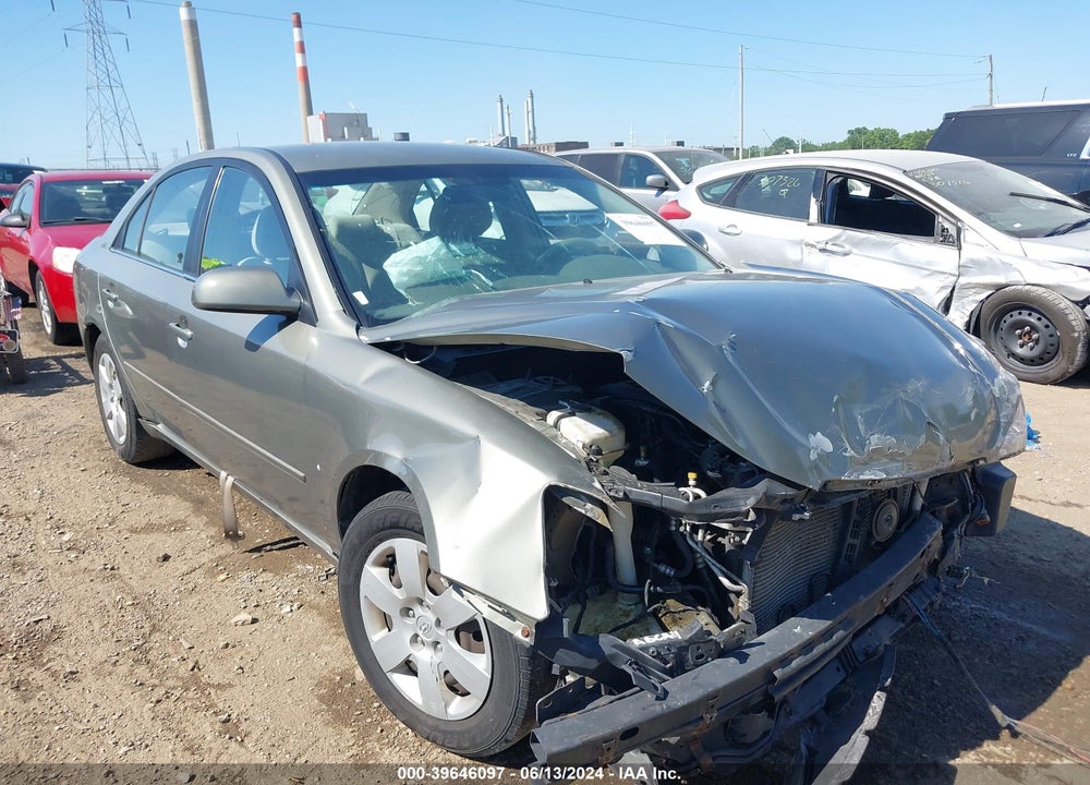 2007 HYUNDAI SONATA GLS VIN: 5NPET46C47H226674