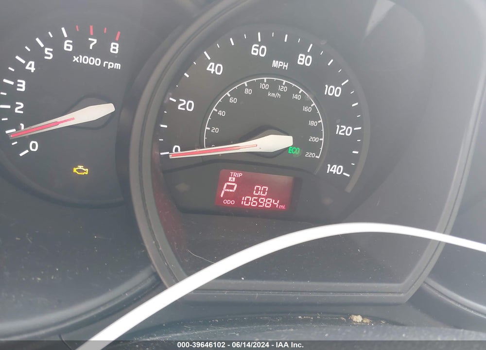 2016 KIA RIO LX VIN: KNADM4A3XG6667765