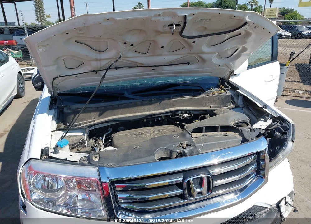 2013 HONDA PILOT EX-L VIN: 5FNYF3H71DB013786