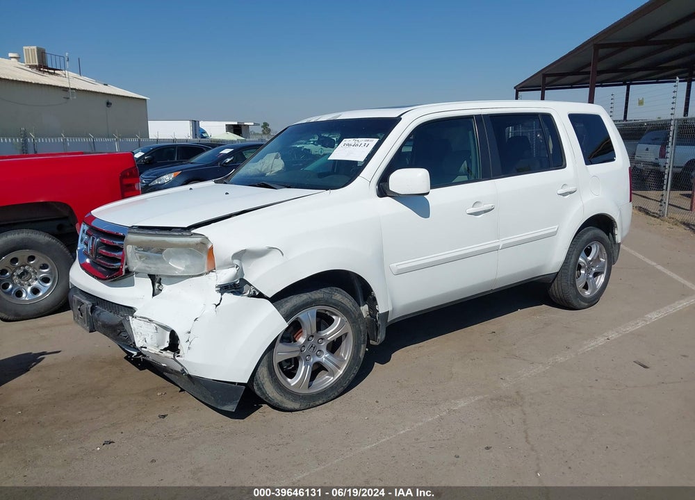 2013 HONDA PILOT EX-L VIN: 5FNYF3H71DB013786
