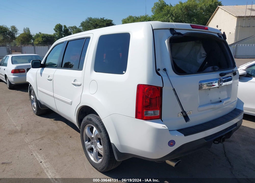 2013 HONDA PILOT EX-L VIN: 5FNYF3H71DB013786