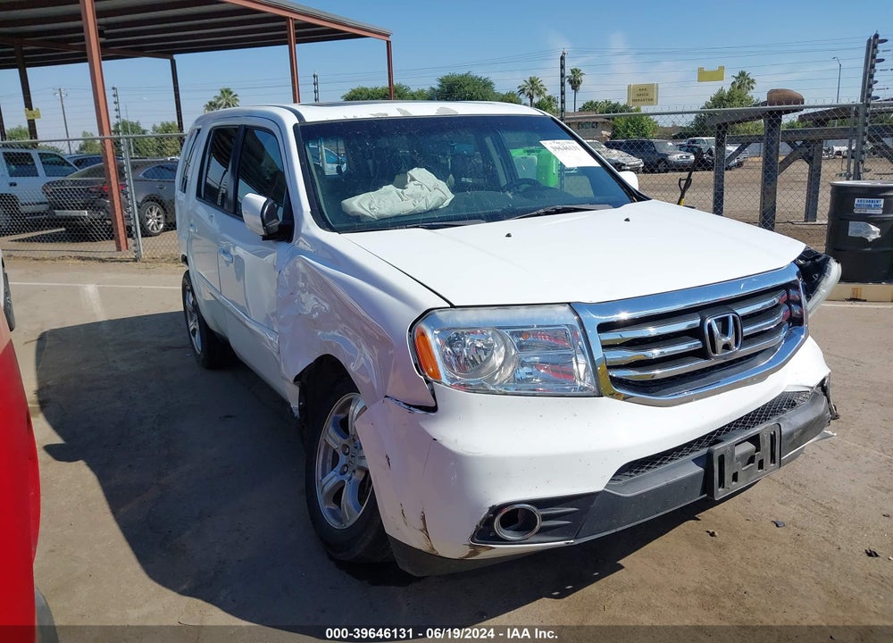2013 HONDA PILOT EX-L VIN: 5FNYF3H71DB013786