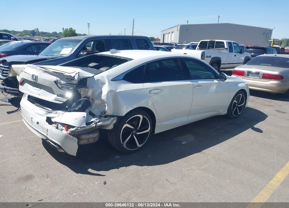2019 HONDA ACCORD SPORT VIN: 1HGCV1F30KA131529