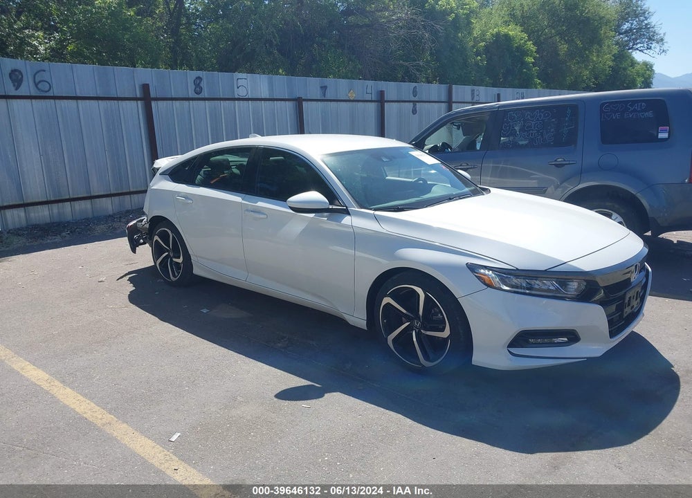 2019 HONDA ACCORD SPORT VIN: 1HGCV1F30KA131529