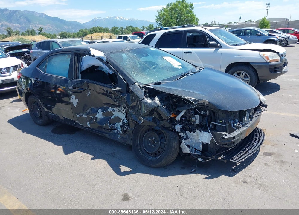 2019 TOYOTA COROLLA LE VIN: 2T1BURHEXKC238027