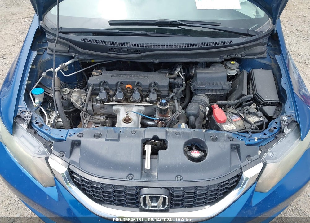 2013 HONDA CIVIC EX VIN: 2HGFB2F82DH509264