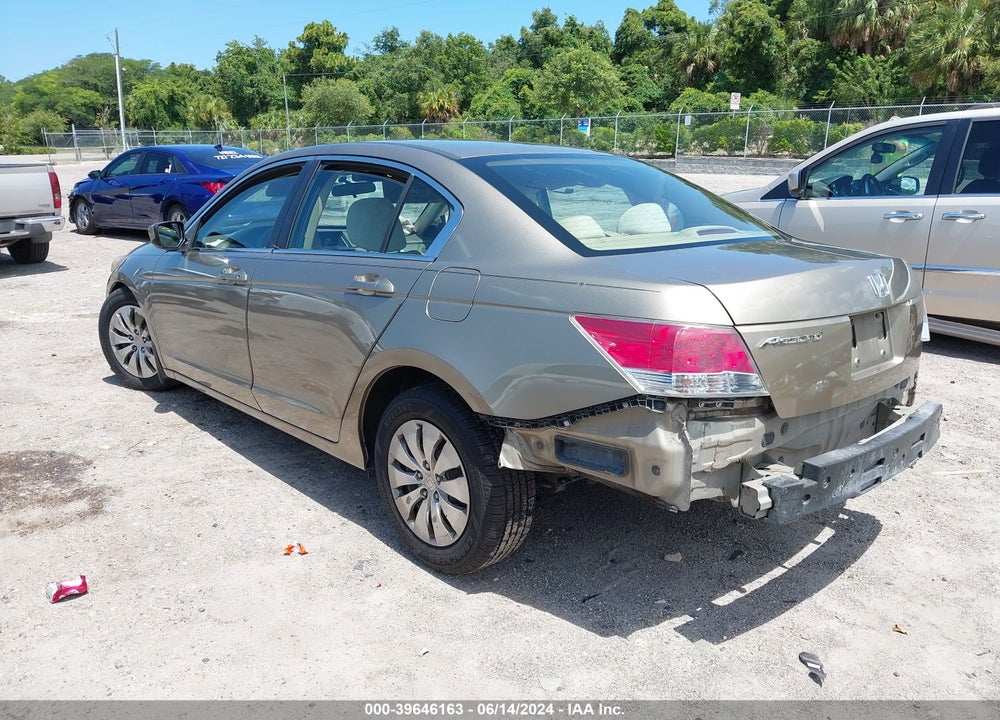 2010 HONDA ACCORD VIN: 1HGCP2F36AA005433