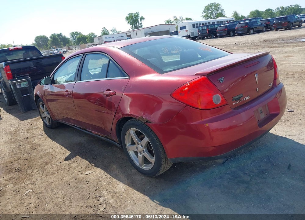 2009 PONTIAC G6 GT VIN: 1G2ZH57N294150295
