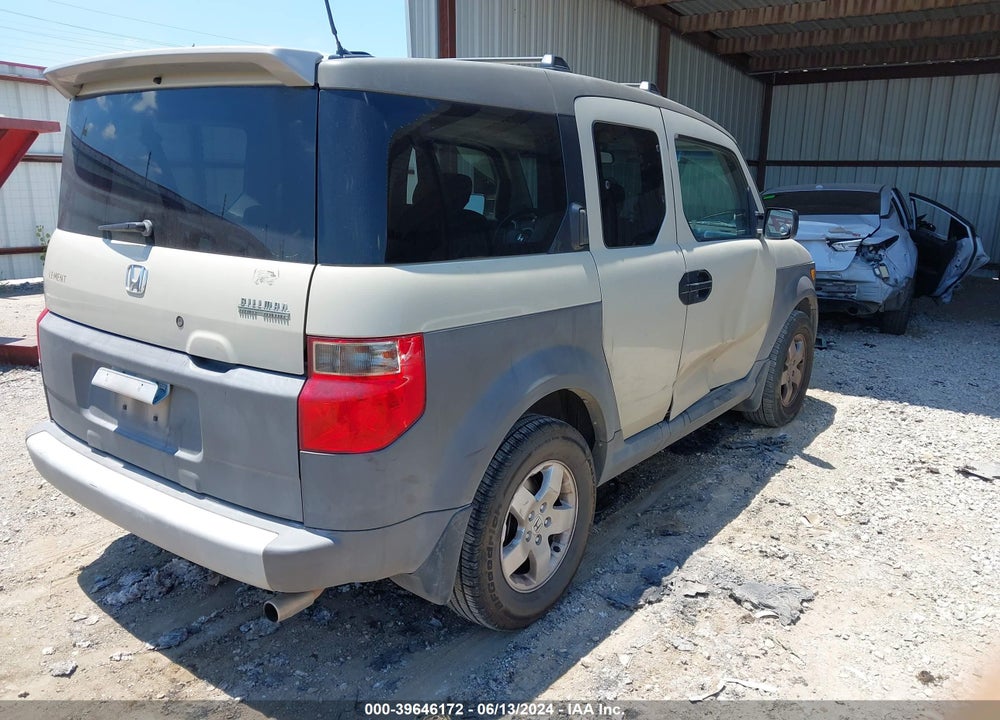 2005 HONDA ELEMENT EX VIN: 5J6YH28655L016727