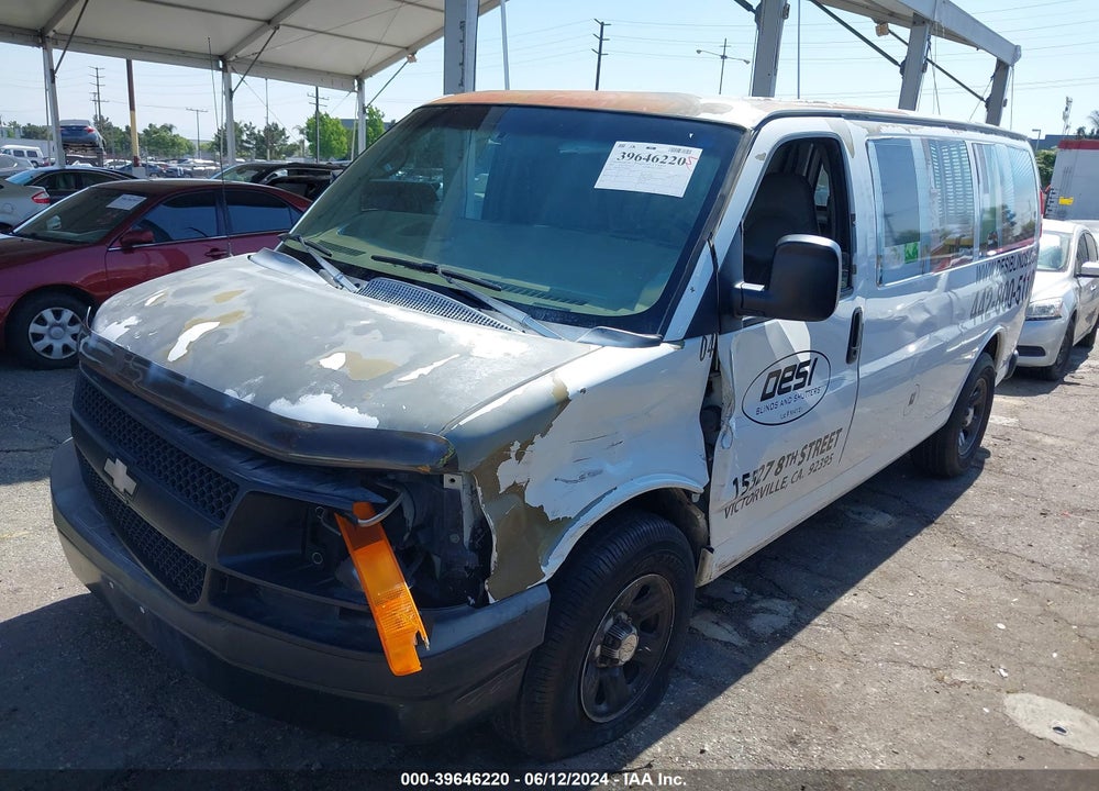 2009 CHEVROLET EXPRESS 1500 WORK VAN VIN: 1GCFG15X491135328