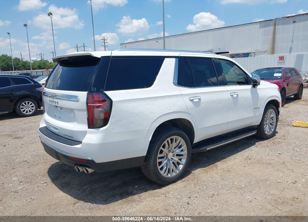 2021 CHEVROLET TAHOE 4WD PREMIER VIN: 1GNSKSKD5MR255671