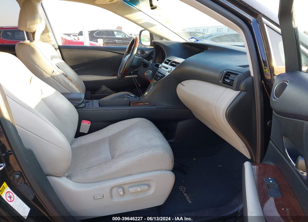 2012 LEXUS RX 450H VIN: JTJBC1BA8C2426987