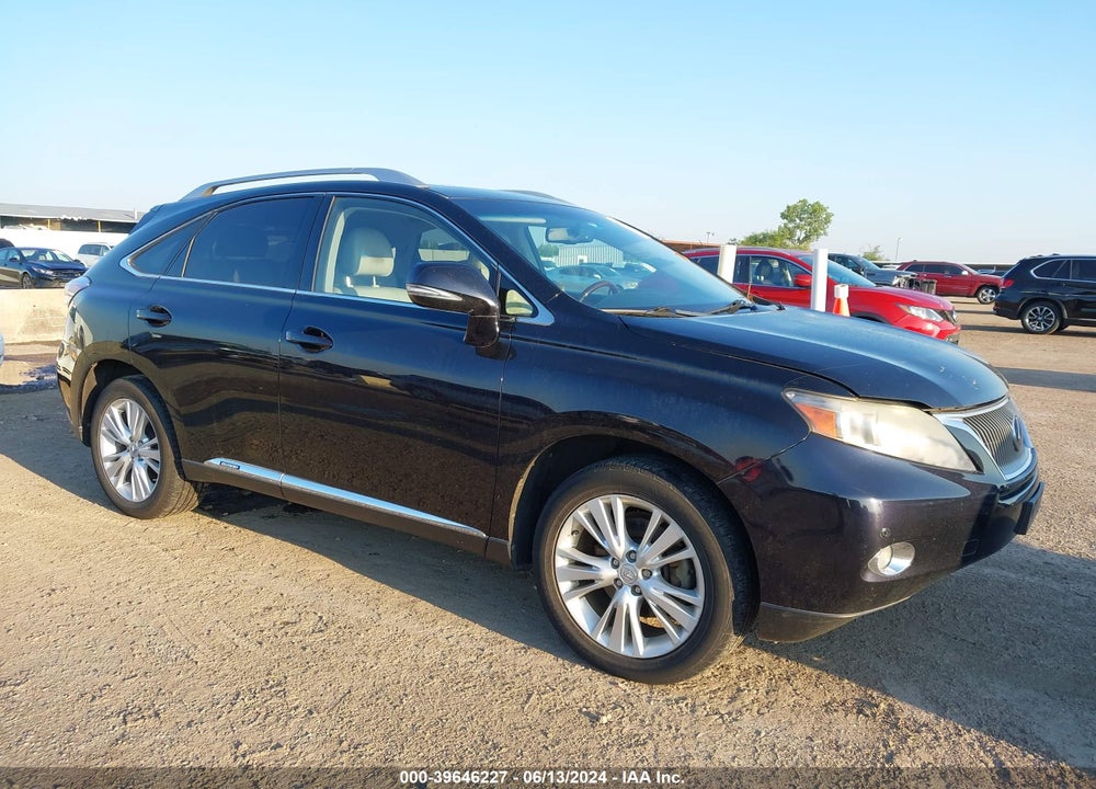 2012 LEXUS RX 450H VIN: JTJBC1BA8C2426987
