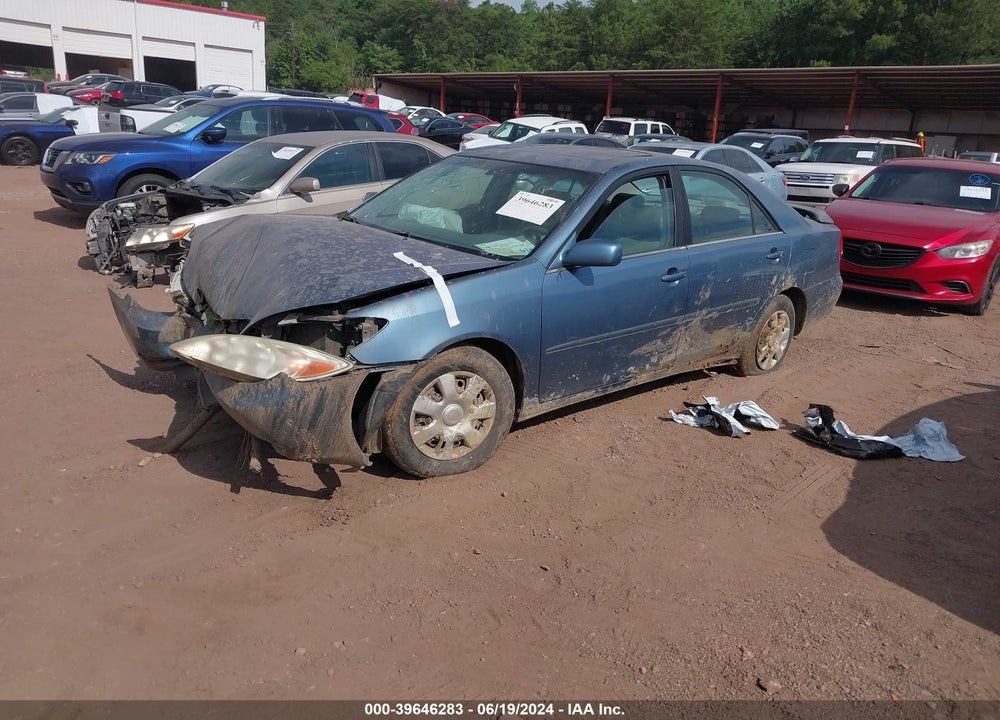 2002 TOYOTA CAMRY LE V6 VIN: 4T1BF30K62U518714