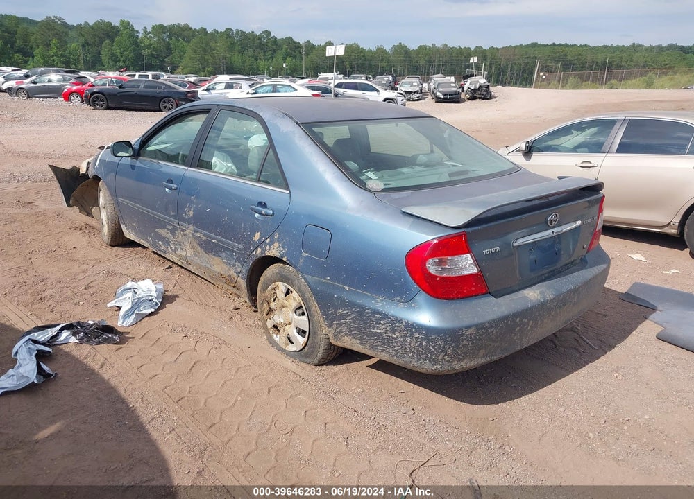 2002 TOYOTA CAMRY LE V6 VIN: 4T1BF30K62U518714