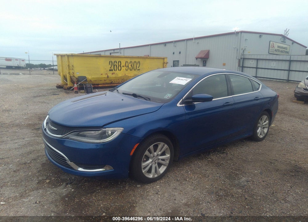 2016 CHRYSLER 200 LIMITED VIN: 1C3CCCAB0GN148219