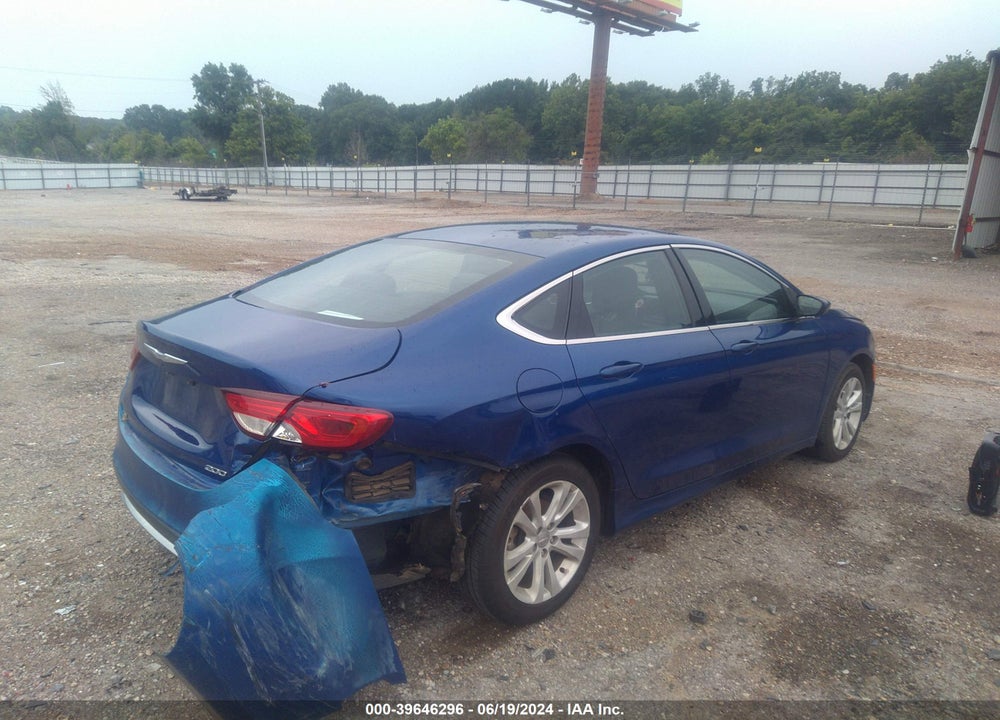 2016 CHRYSLER 200 LIMITED VIN: 1C3CCCAB0GN148219