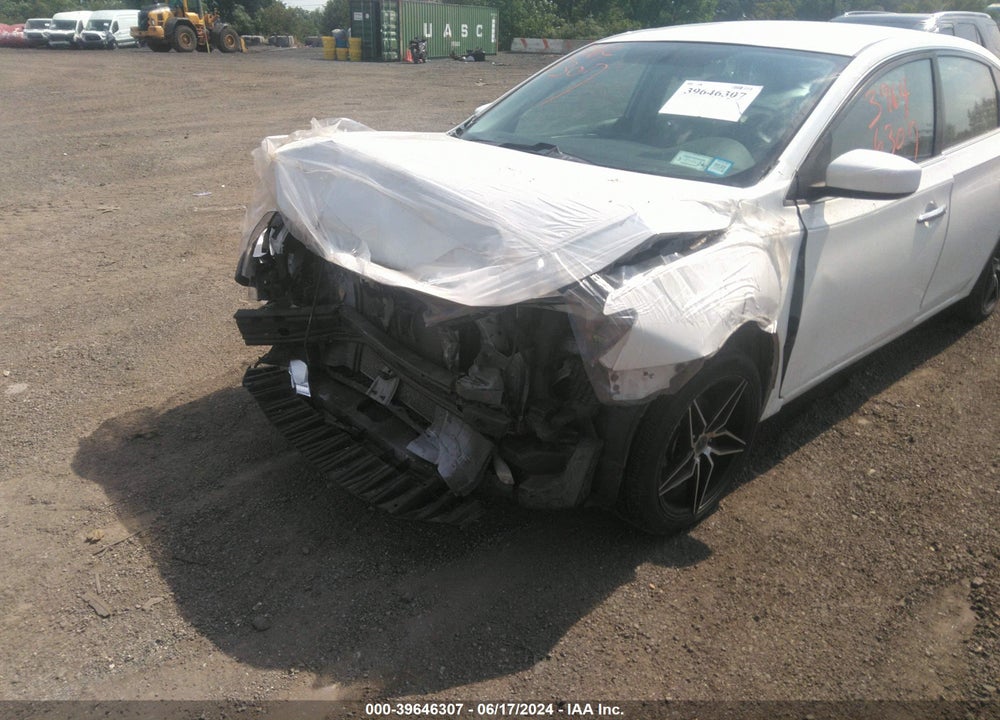 2016 NISSAN SENTRA S VIN: 3N1AB7AP1GY334575