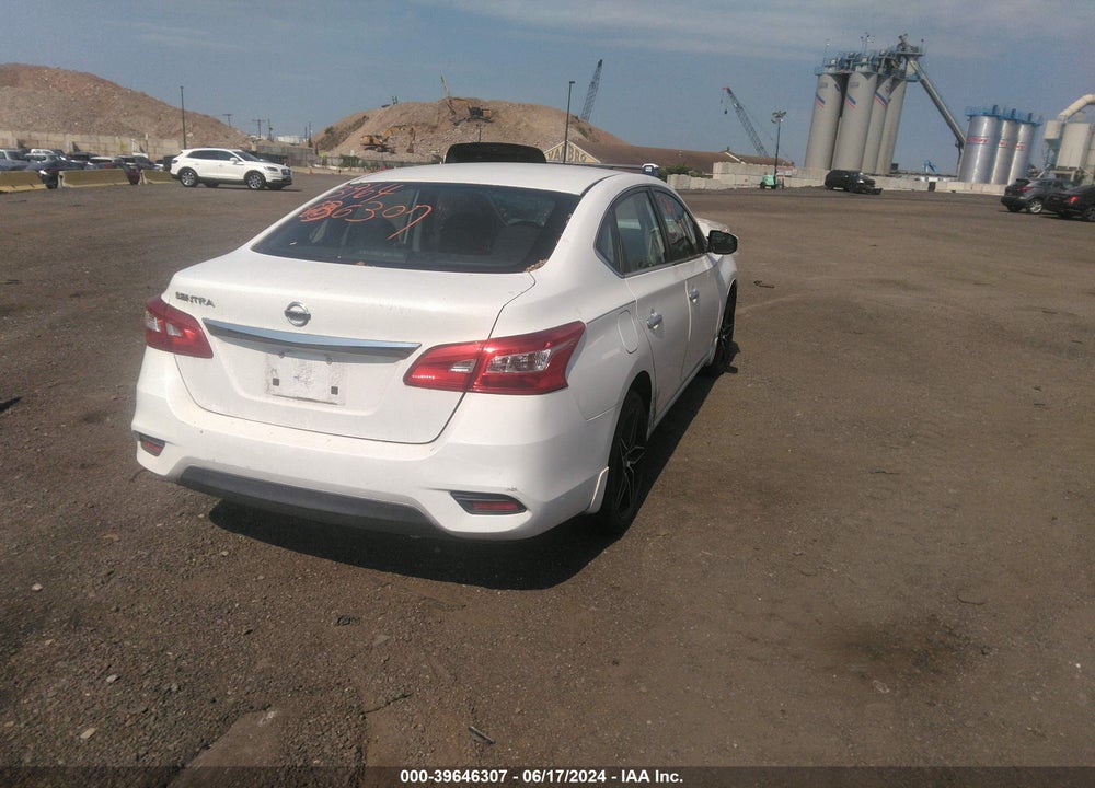 2016 NISSAN SENTRA S VIN: 3N1AB7AP1GY334575