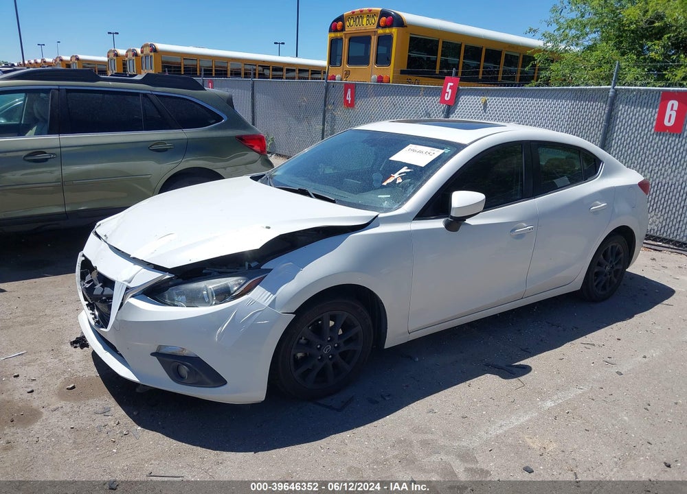 2016 MAZDA 3 I GRAND TOURING VIN: JM1BM1X78G1300170