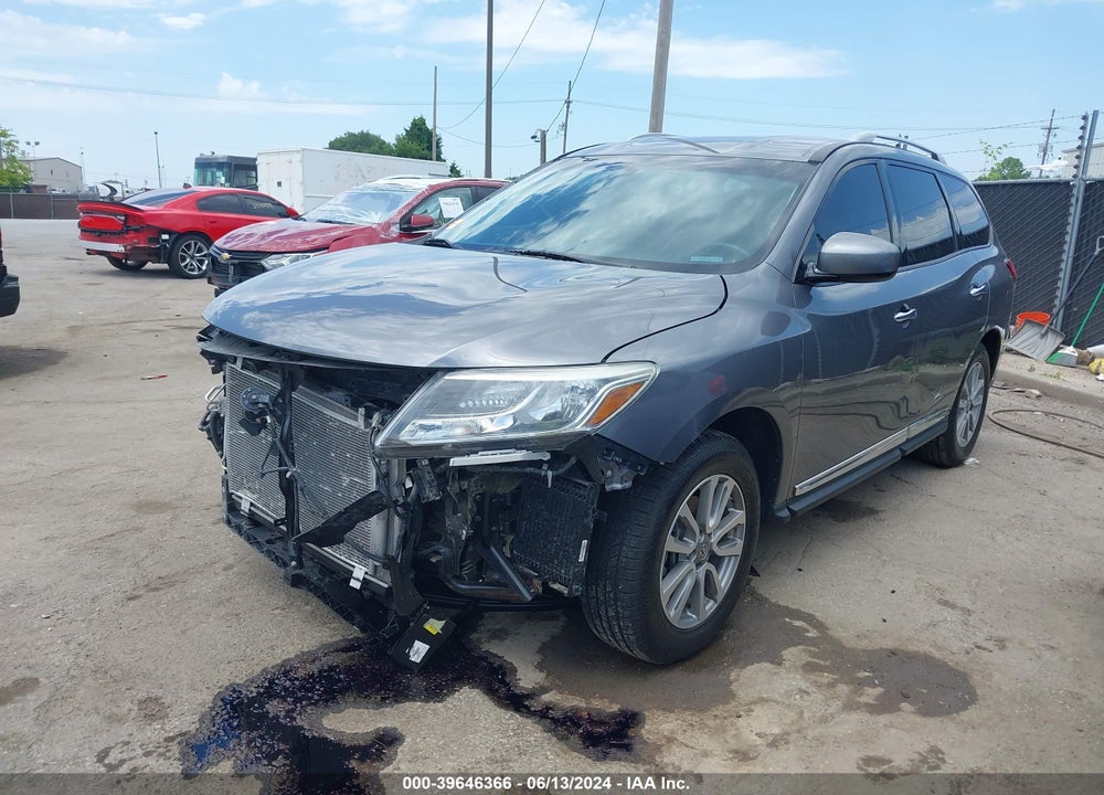 2016 NISSAN PATHFINDER SL VIN: 5N1AR2MM9GC667754