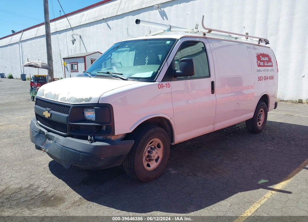 2009 CHEVROLET EXPRESS 2500 WORK VAN VIN: 1GCGG25C991120248