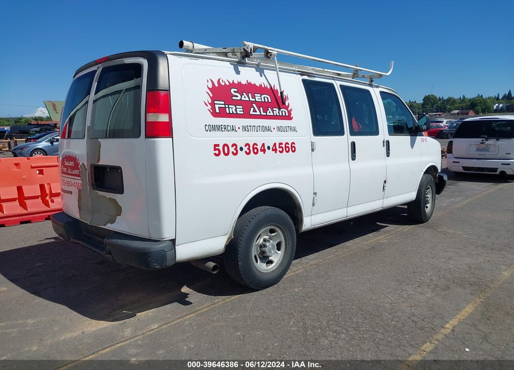 2009 CHEVROLET EXPRESS 2500 WORK VAN VIN: 1GCGG25C991120248