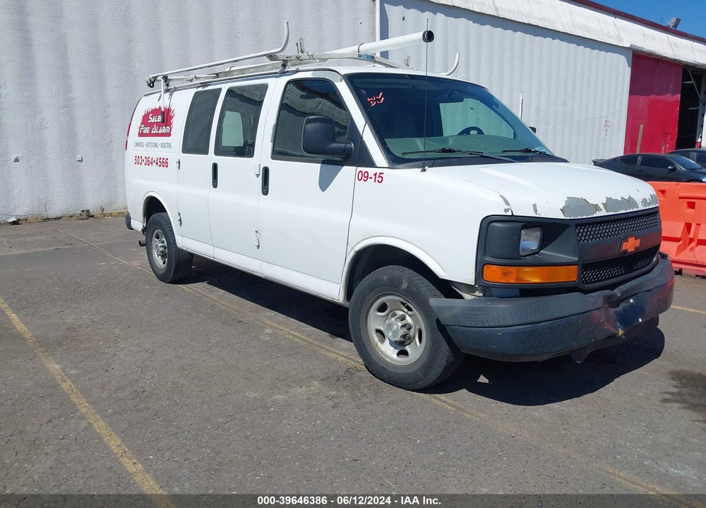 2009 CHEVROLET EXPRESS 2500 WORK VAN VIN: 1GCGG25C991120248